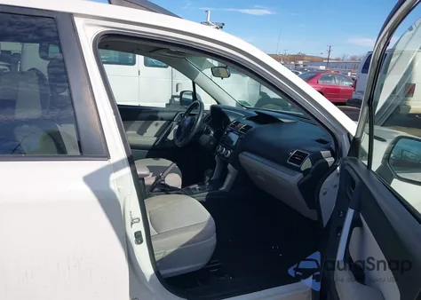 2016 Subaru Forester 2.5I Premium from USA, damaged, VIN JF2SJADC1GH485844